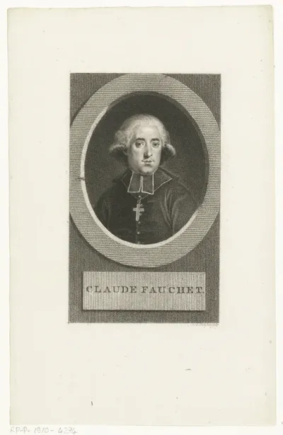 Portret van Claude Fauchet