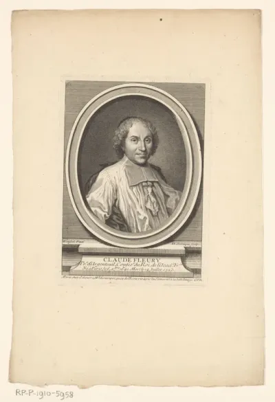 Portret van Claude Fleury