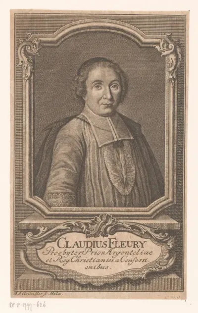 Portret van Claude Fleury