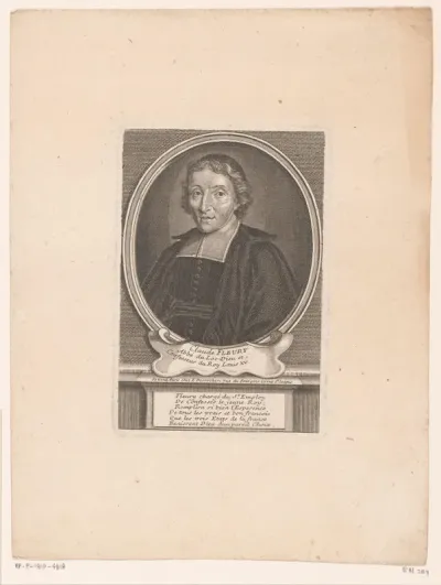 Portret van Claude Fleury