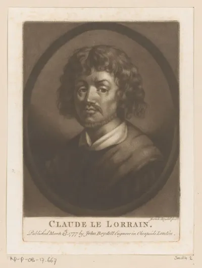 Portret van Claude Lorrain