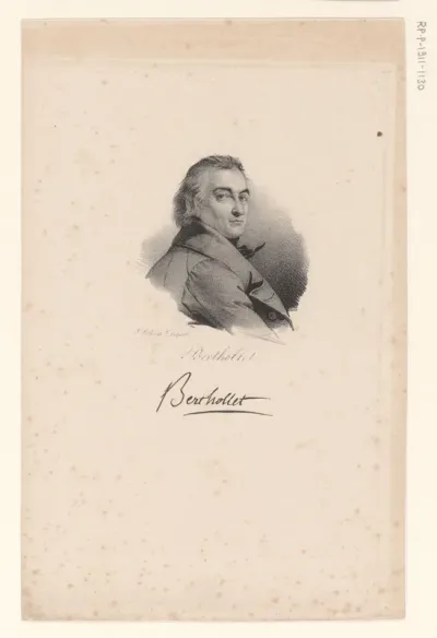 Portret van Claude-Louis Berthollet