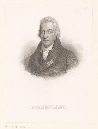 Portret van Claude-Louis Berthollet