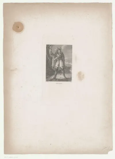 Portret van Claude Louis Hector de Villars