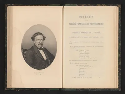 Portret van Claude-Marie Ferrier