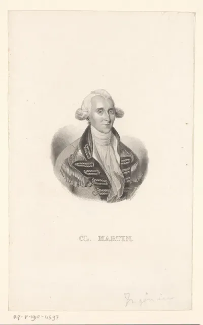 Portret van Claude Martin