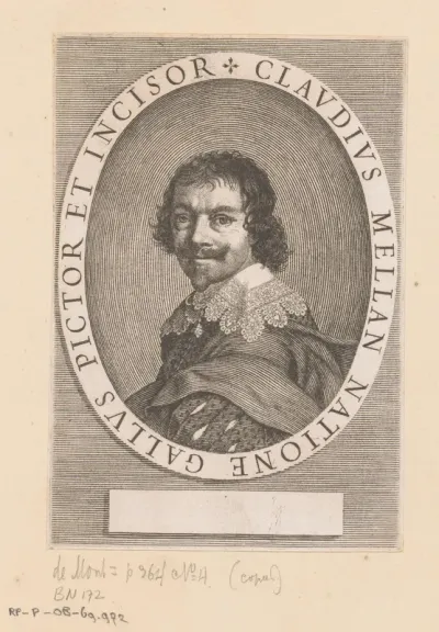 Portret van Claude Mellan