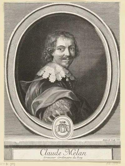 Portret van Claude Mellan