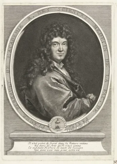 Portret van Claude Perrault