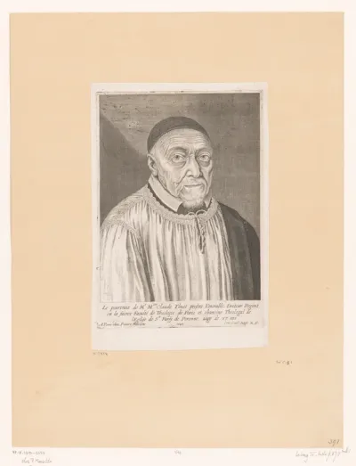Portret van Claude Thuet