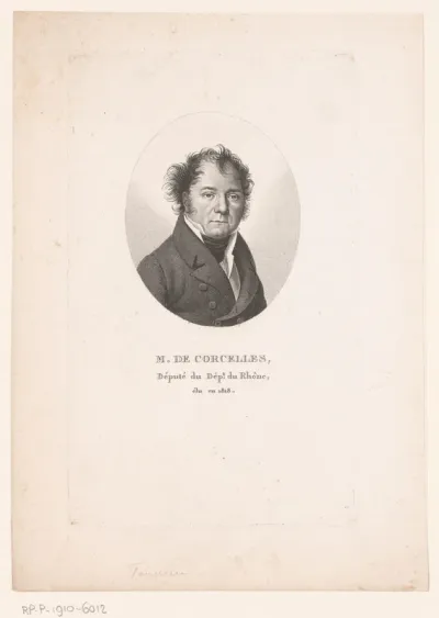 Portret van Claude Tircuy de Corcelles
