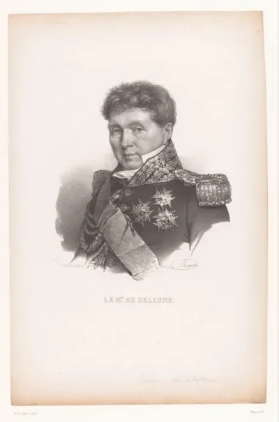 Portret van Claude-Victor Perrin