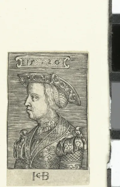 Portret van Claudia van Valois, echtgenote van Frans I
