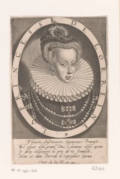 Portret van Claudia van Valois, koningin van Frankrijk