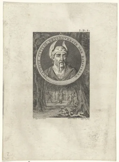 Portret van Claudius Civilis