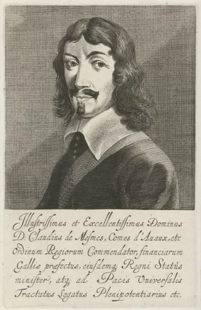 Portret van Claudius de Mesmes