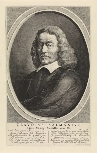 Portret van Claudius Salmasius