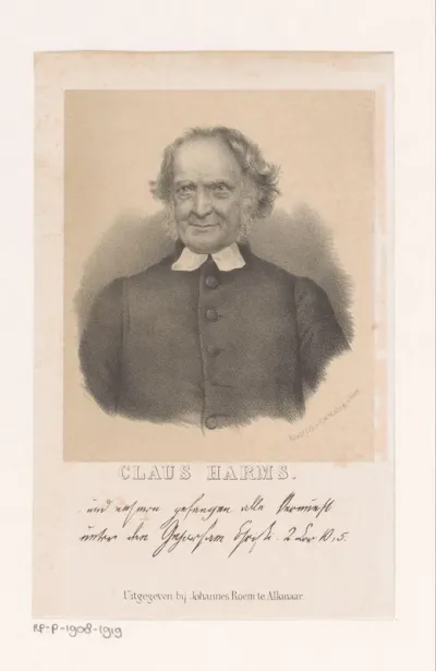 Portret van Claus Harms