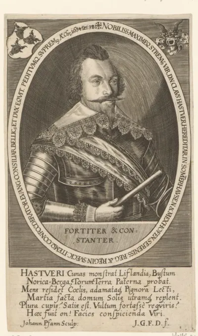 Portret van Claus Hastver
