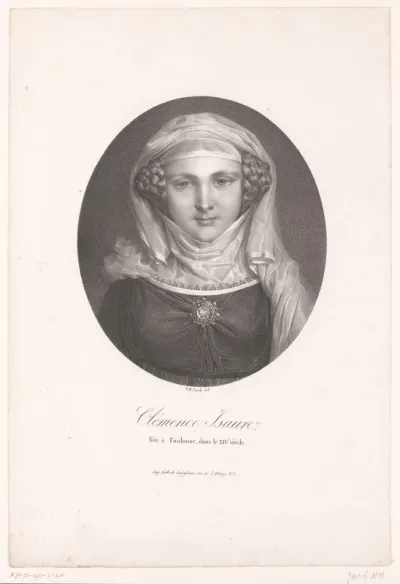 Portret van Clémence Isaure