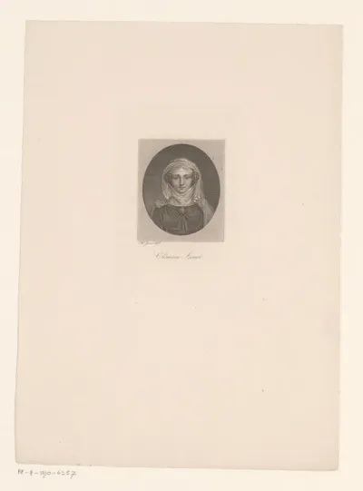 Portret van Clémence Isaure