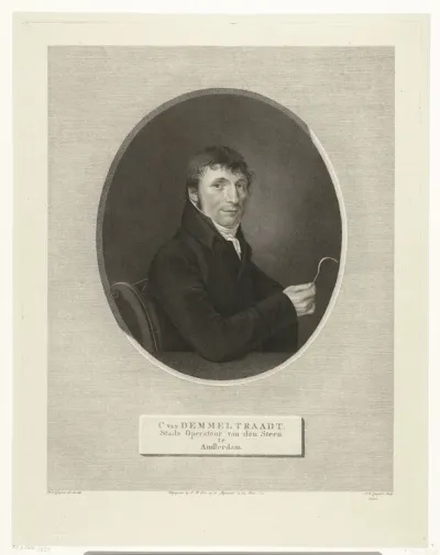 Portret van Clemens van Demmeltraadt