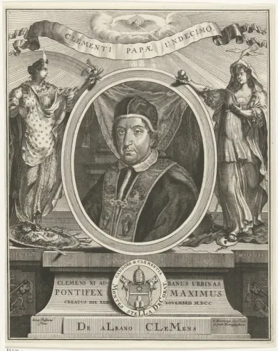 Portret van Clemens XI