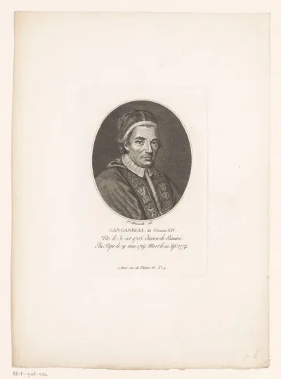Portret van Clemens XIV