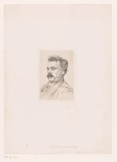 Portret van Clément Loret