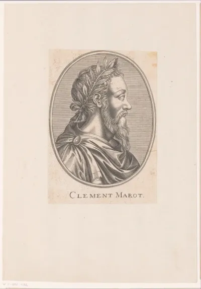 Portret van Clément Marot