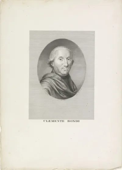 Portret van Clemente Bondi