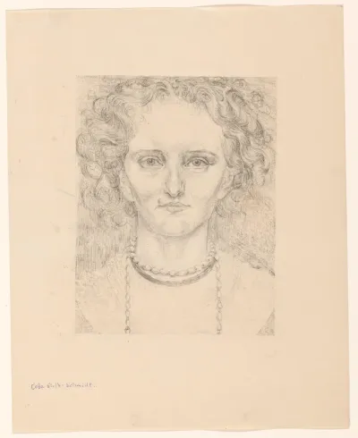 Portret van Coba Stolk-Schmidt