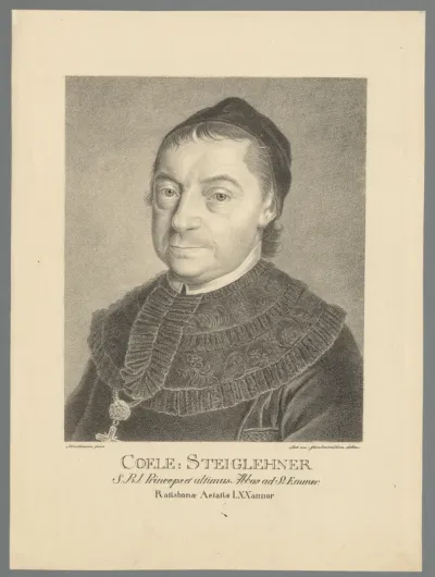 Portret van Coelestin Steiglehner