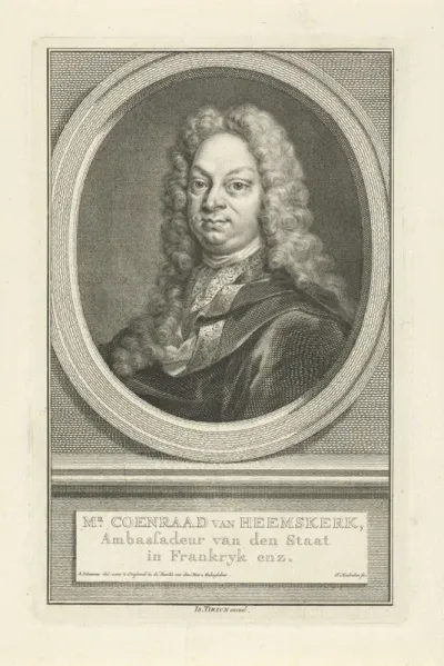 Portret van Coenraad van Heemskerk