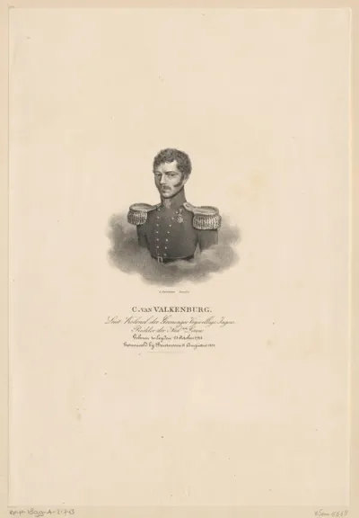 Portret van Coenraad van Valkenburg
