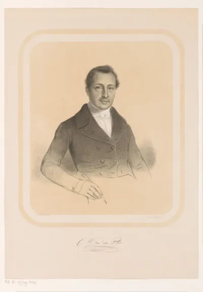 Portret van Combertus Willem van der Pot