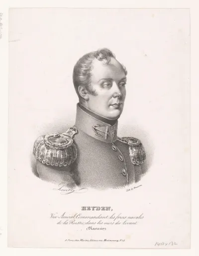 Portret van commandant Lodewijk van Heiden