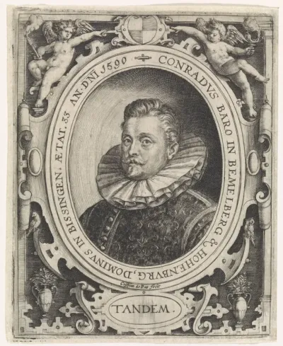 Portret van Conrad, baron van Bemelberg