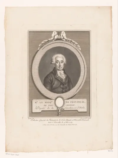 Portret van Conrad de Provançal de Fontchâteau, de Markies van Provencal