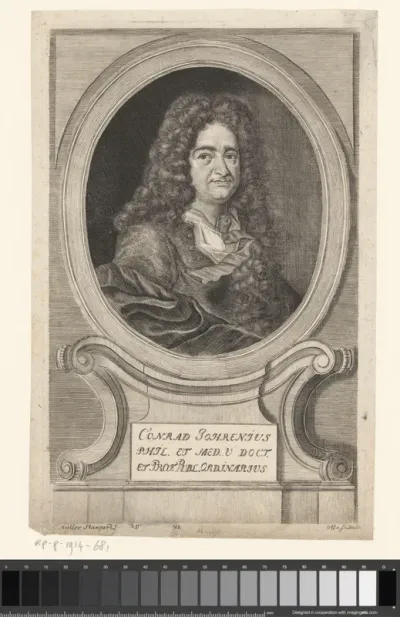 Portret van Conrad Johrenius