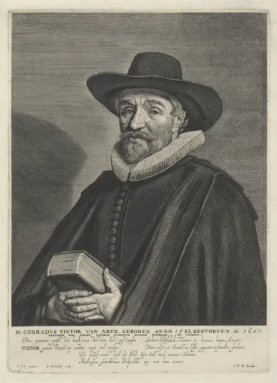 Portret van Conradus Viëtor