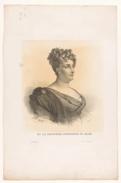 Portret van Constance de Théis