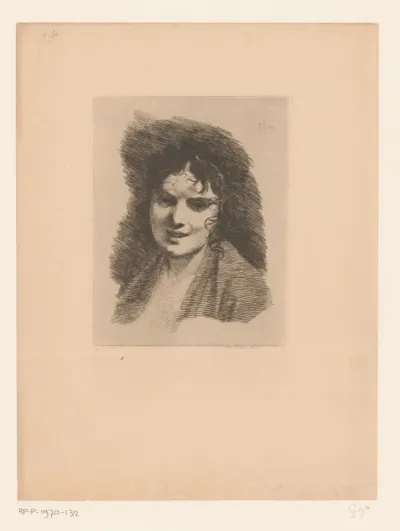 Portret van Constance Mayer