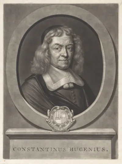 Portret van Constantijn Huygens