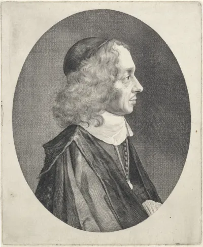 Portret van Constantijn Huygens