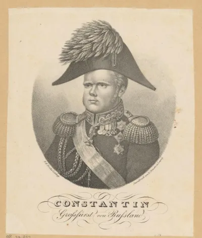 Portret van Constantijn Pavlovitsj