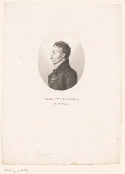 Portret van Constantin-François Volney
