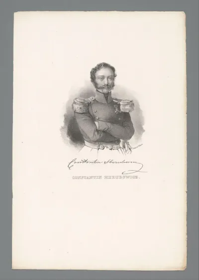 Portret van Constantin Herubowicz