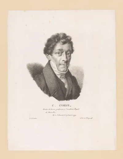 Portret van Constantinus Fidelio Coene