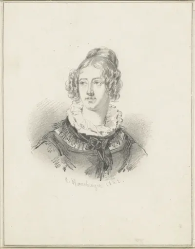 Portret van Cornelia Scheffers-Lamme